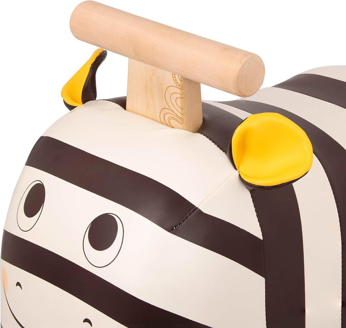 Rutschfahrzeug Zebra aus Holz, Rutscher Zebra