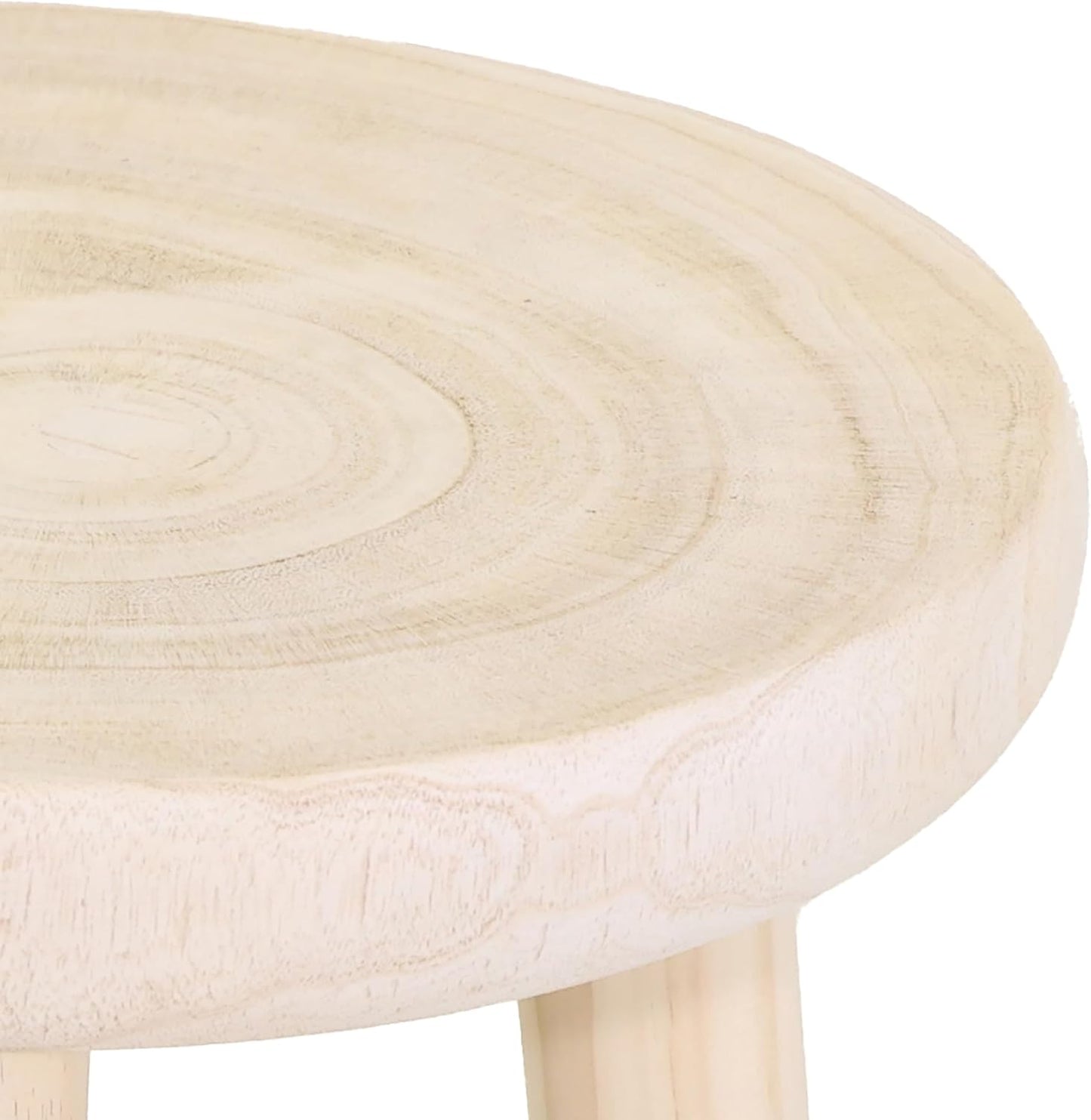 Holz Blumenhocker mit 3 Beinen (30 cm), klein / 35 x 30 cm