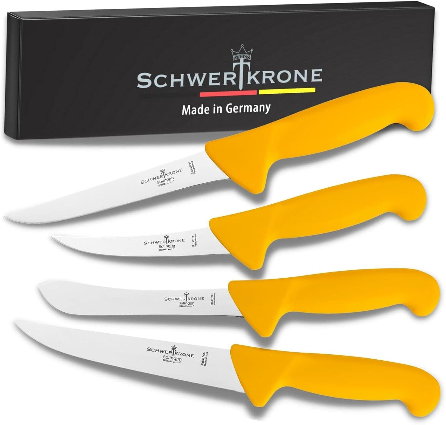 Metzgermesser Set, 4-teiliges Set