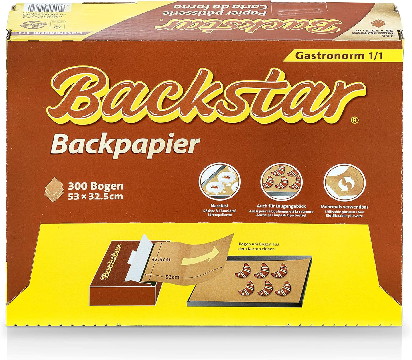 300er-Pack Backpapier