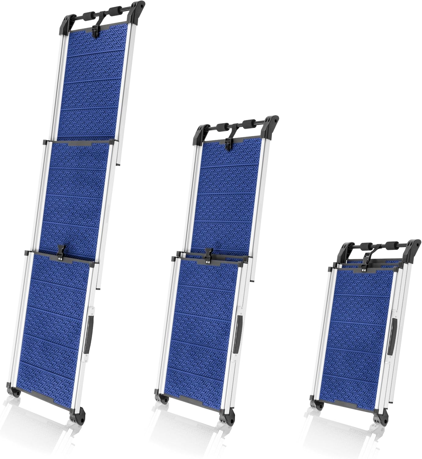 Klappbare Hunderampe, Blue