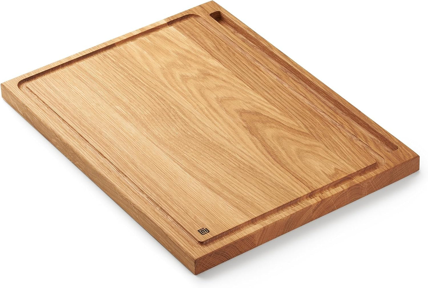 Schneide- und Servierbrett mit Saftrille und Tablethalterung, 40х30 cm mit Saftrille & Tablethalterung