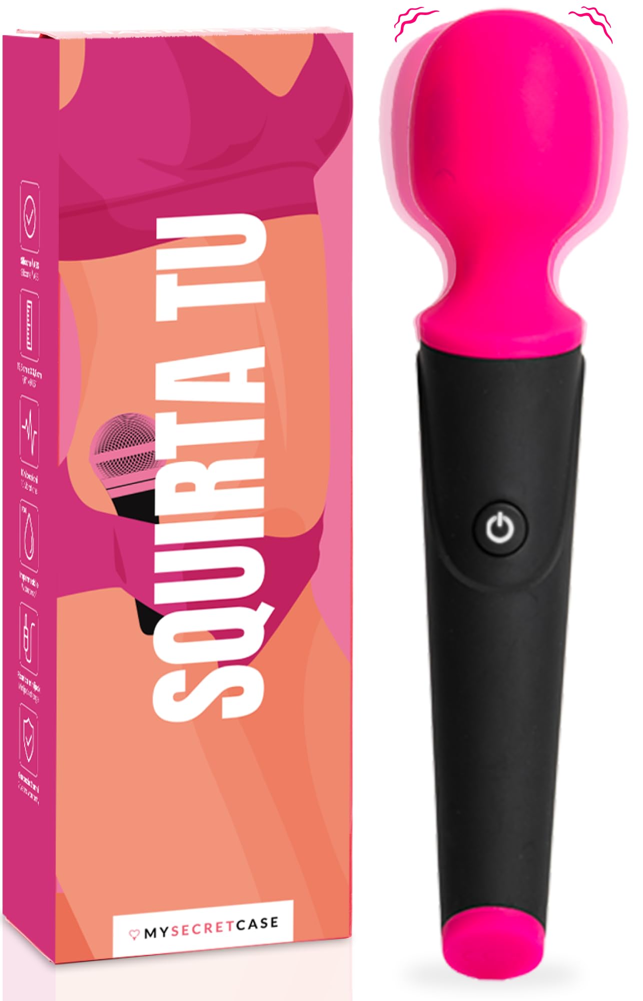 Magic Wand Klitoris Stimulator mit 10 Modi, Squirta Tu