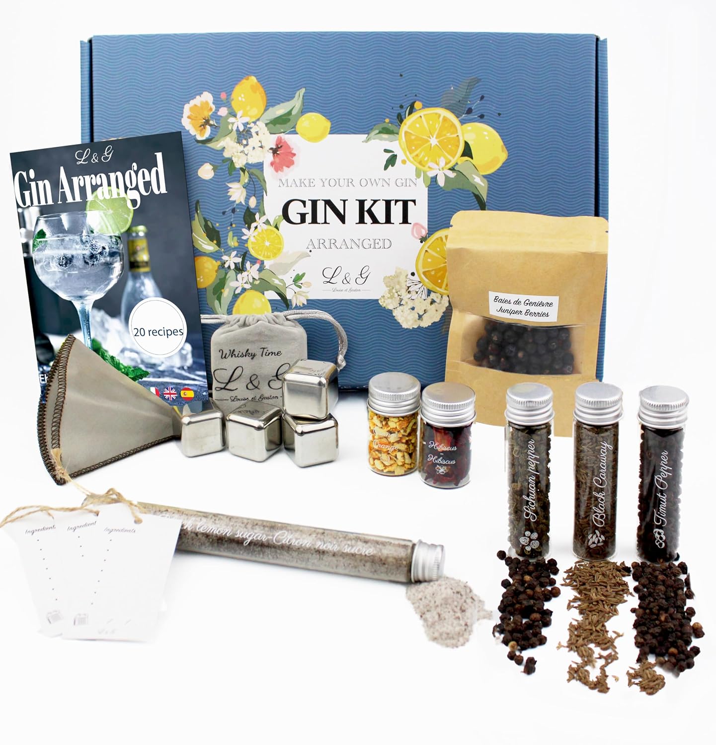 Entdecker-Set für DIY Gin