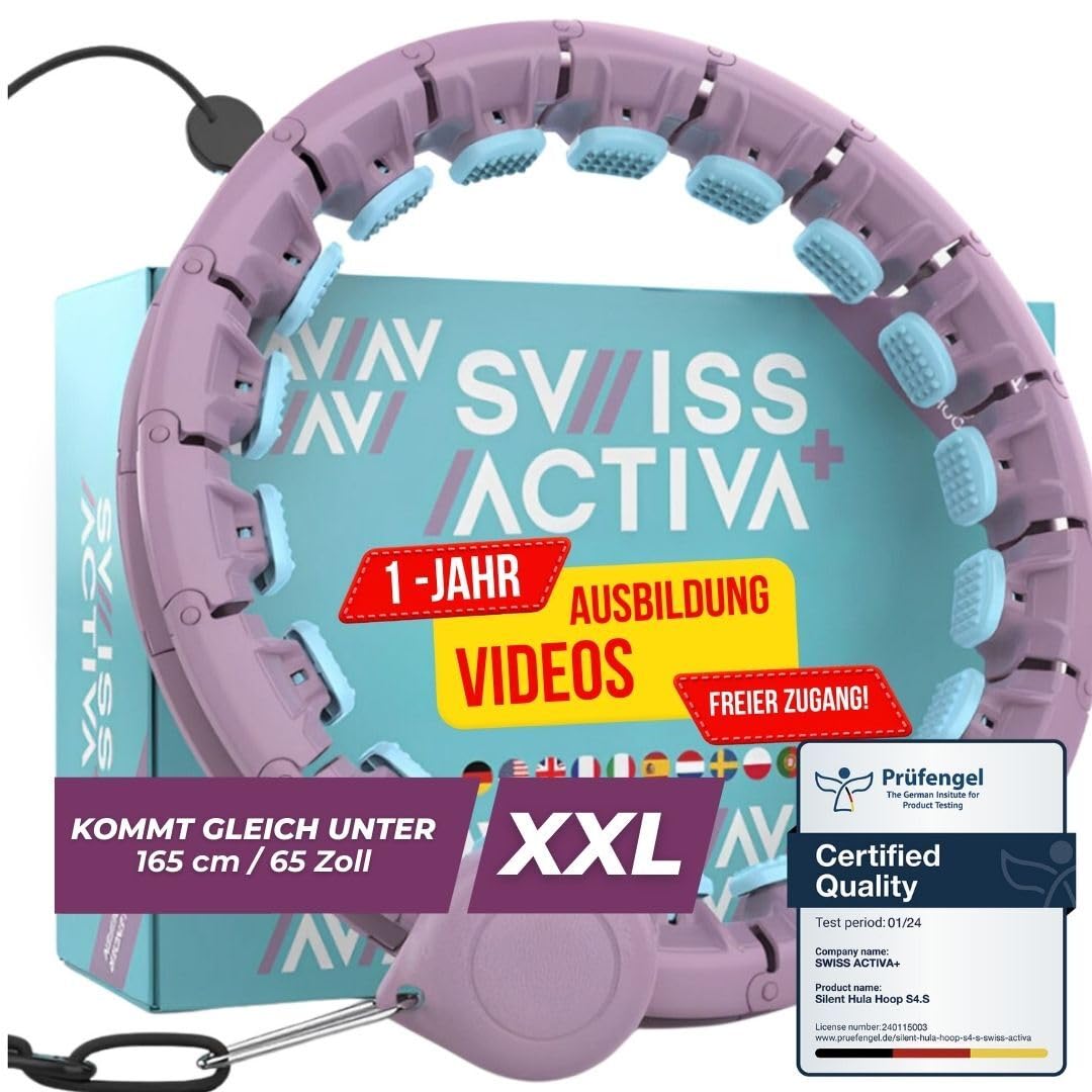 Smart Hula-Hoop für Erwachsene (Modell S2 XXL), Blau