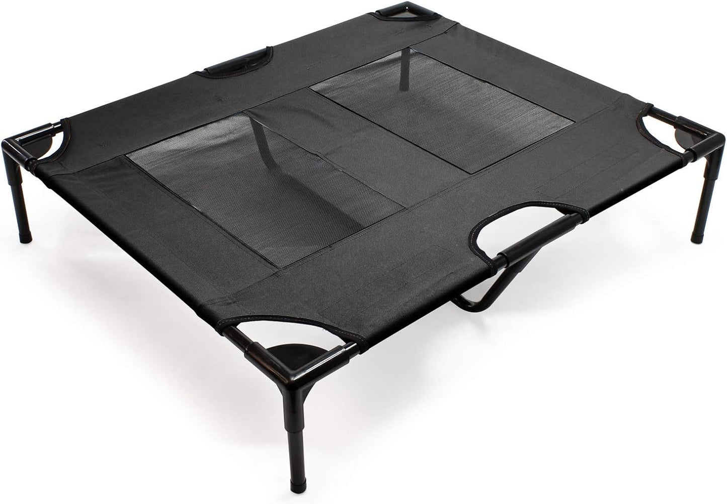 Hundereisebett, schwarz L 92 x B 77 x H 20 cm