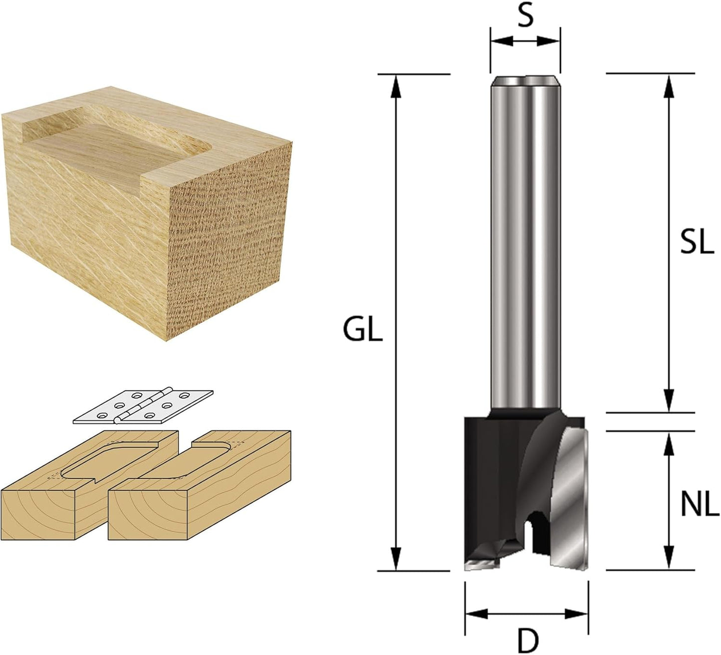 Planfräser, SL=30 / NL=12 / GL=44