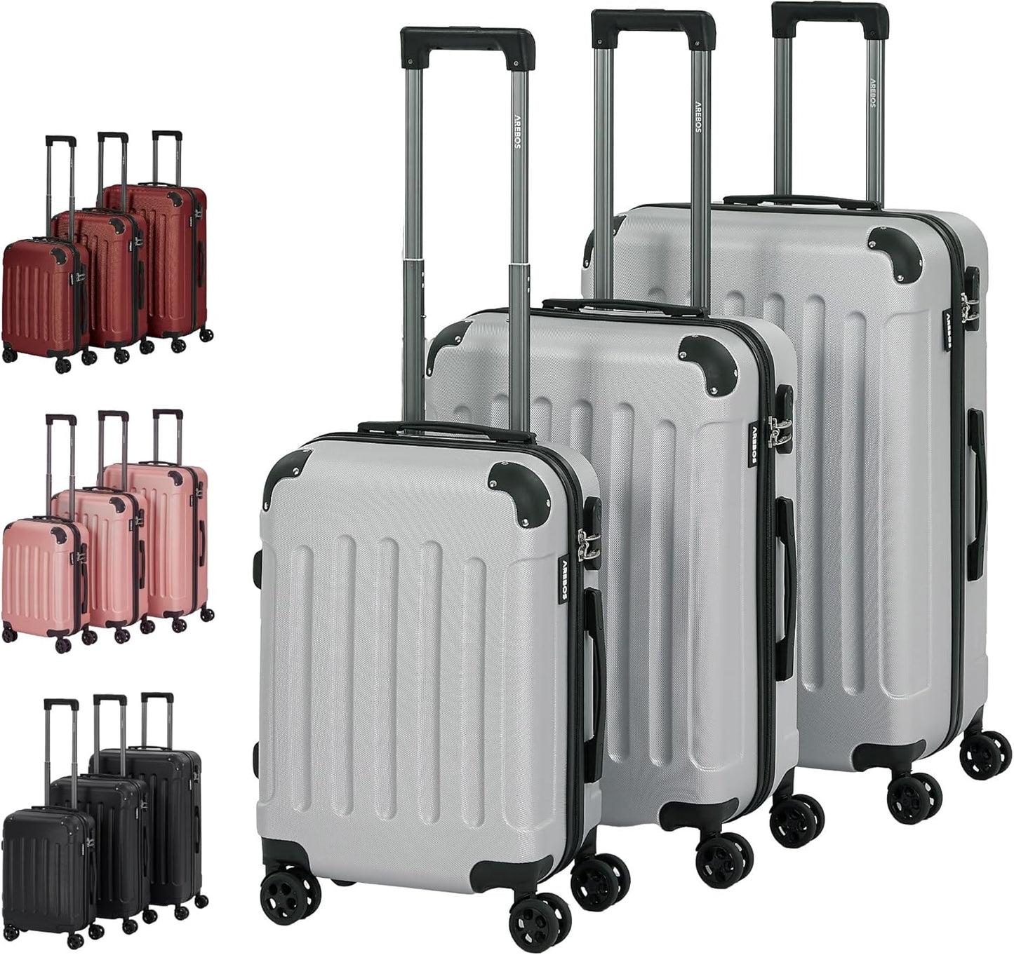 Reisekoffer, Silber