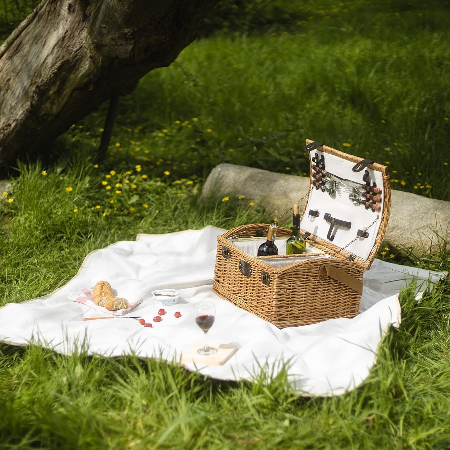 Picknickkorb Gisors für 4 Personen inkl. Kühlfach