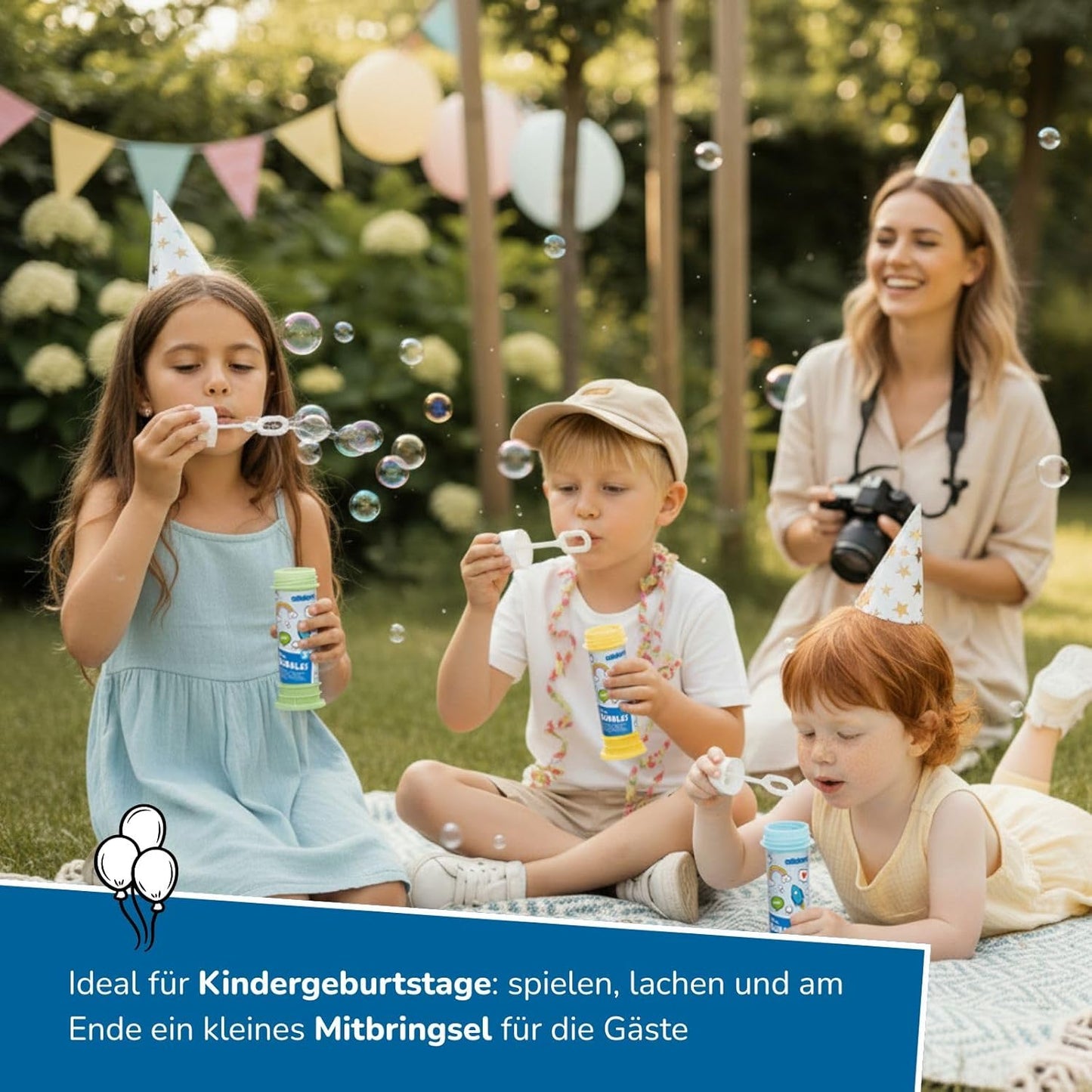 36-teiliges Seifenblasen-Set mit Labyrinth-Spiel, 36 Stück
