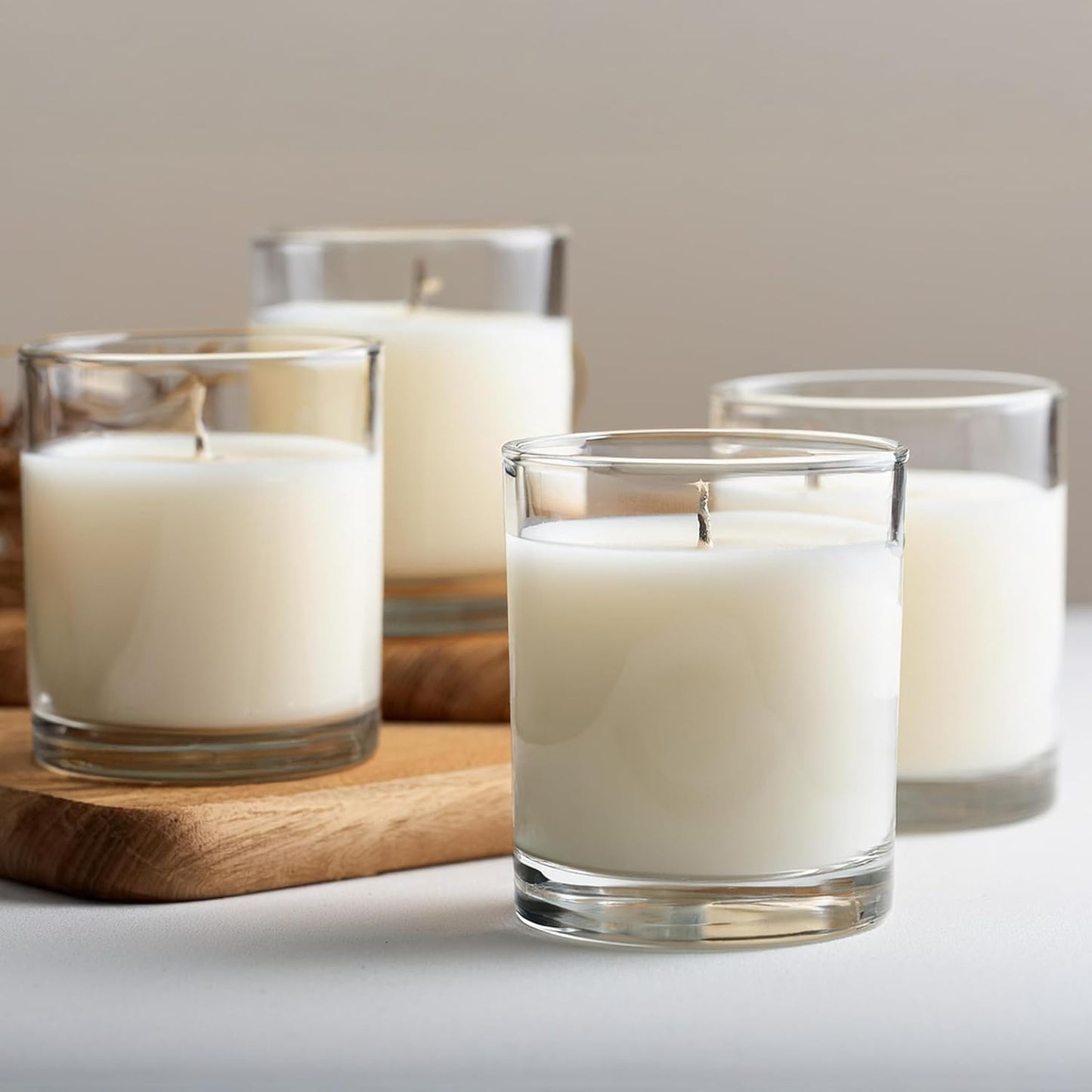Kerzengläser Set für DIY Kerzen (6 Stück, 275 ml), 275 ml