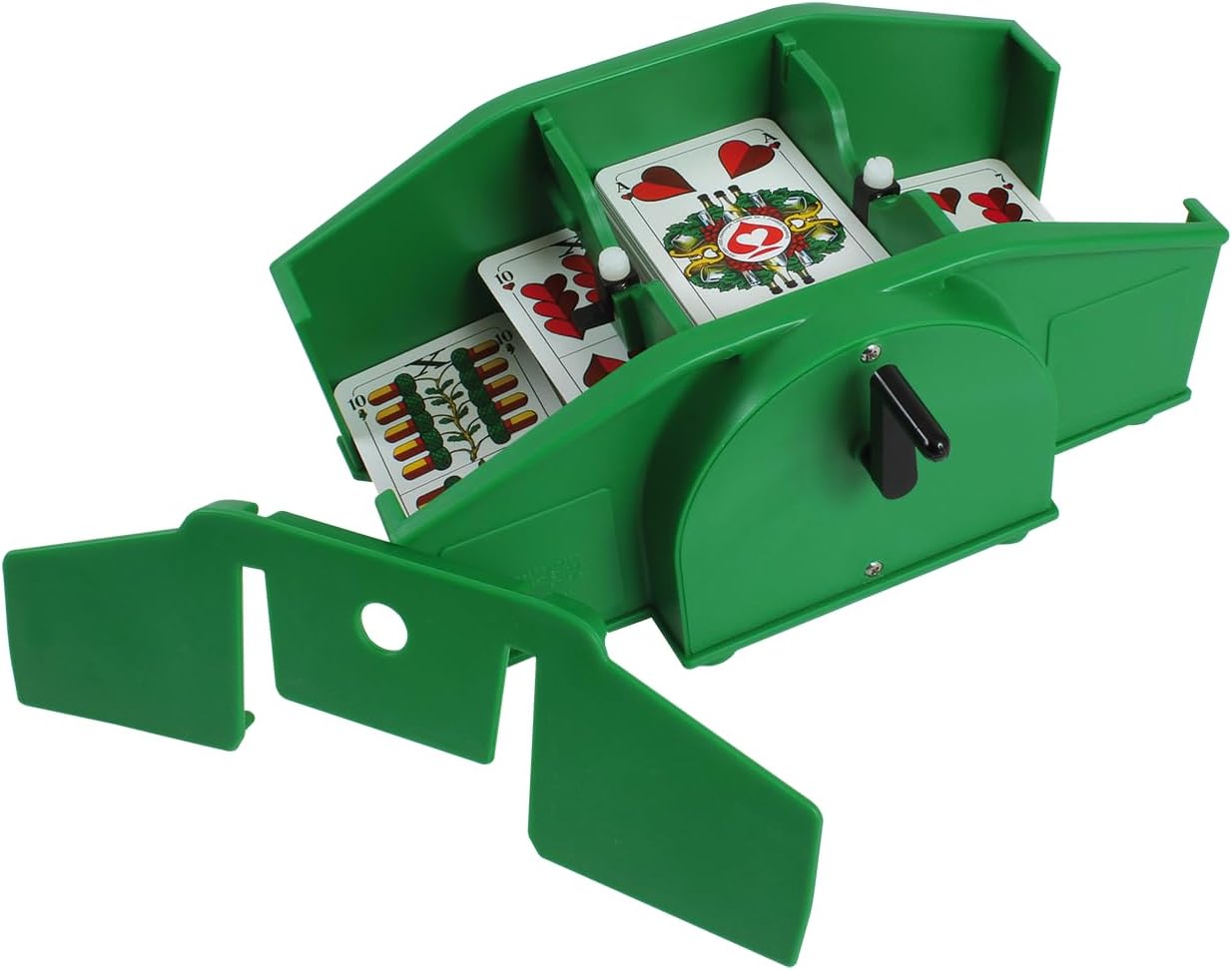 Kartenmischer Vario mit Handkurbel, Kartenmischer