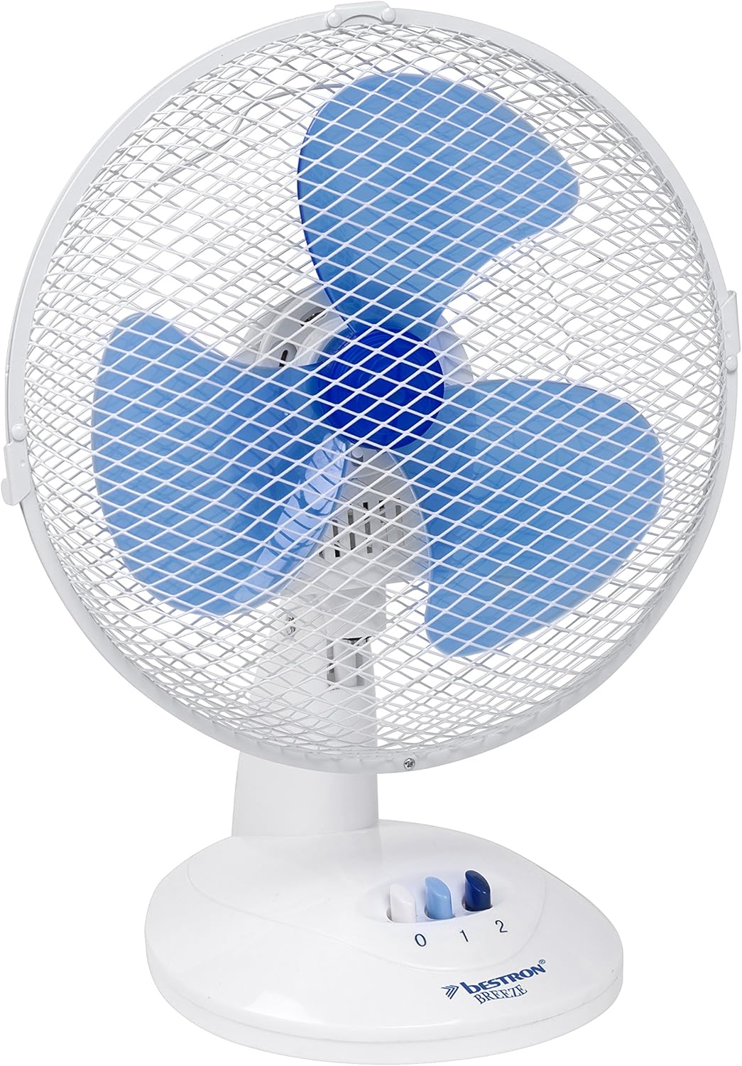 DDF27W - Mobiler Tischventilator mit Oszillation, Ø 27 Weiss