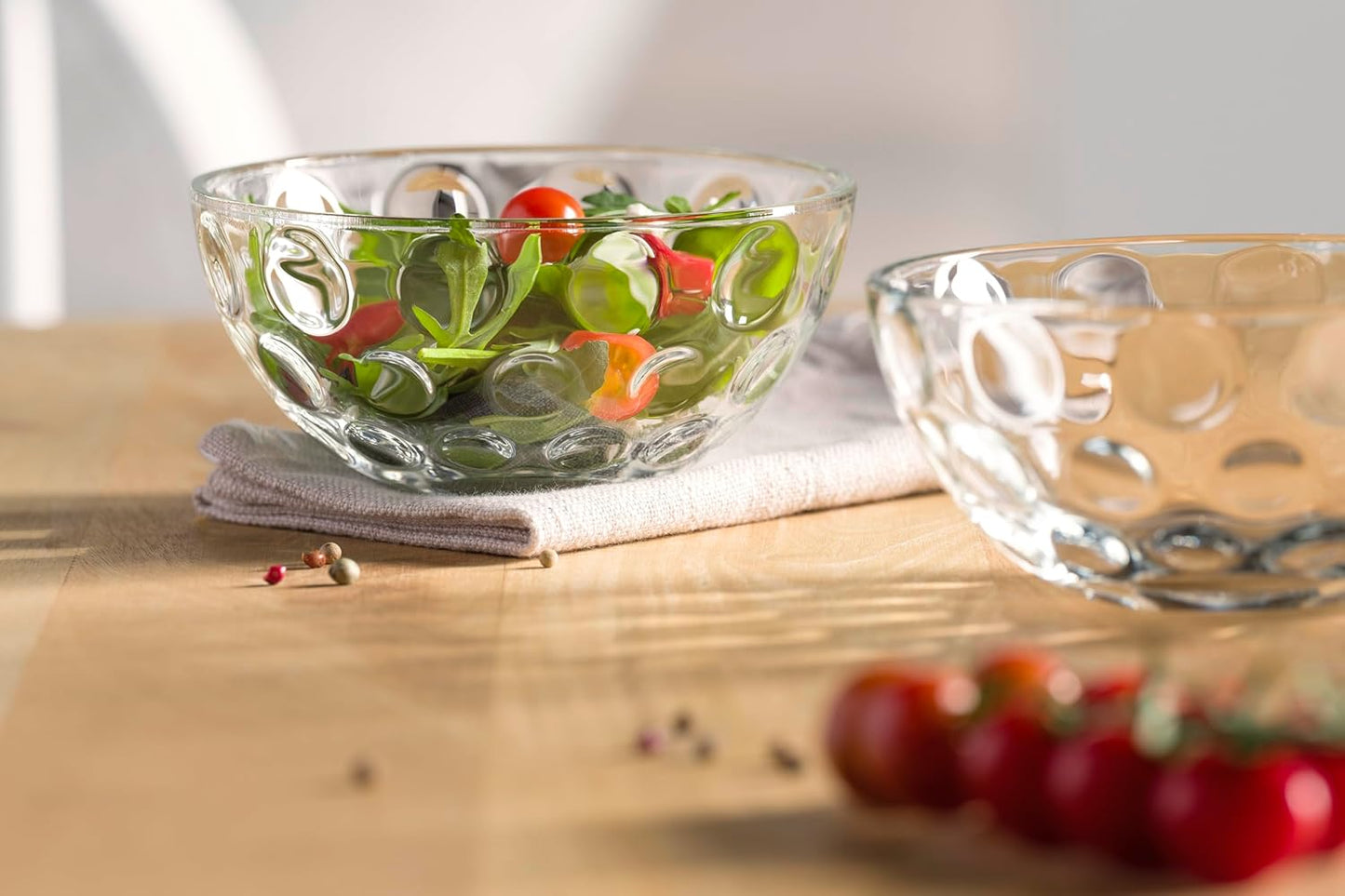 Cucina Optic Schalenset, Optic 4 Pieces | Height 6.5 cm