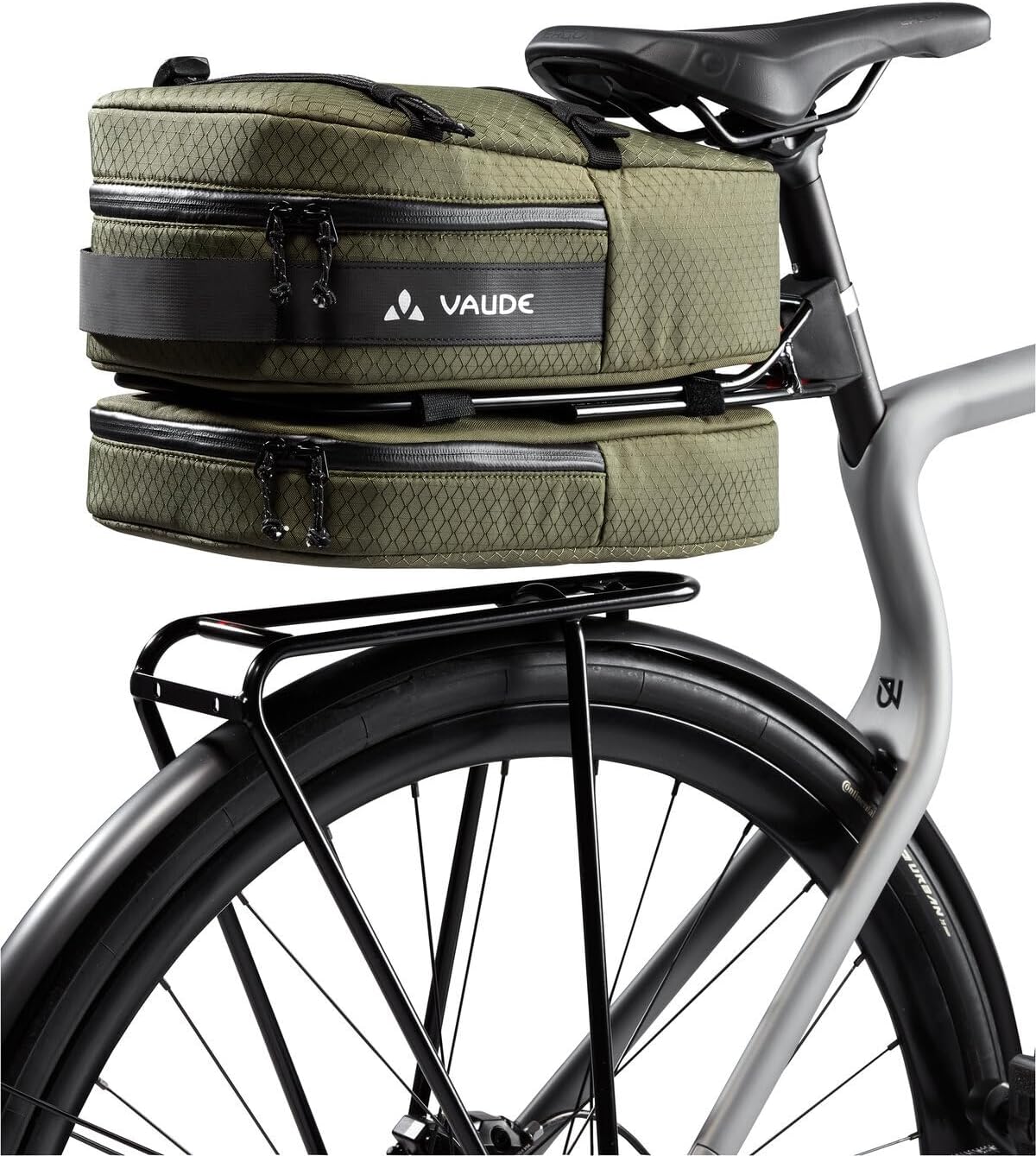 Cyclist Saddle Bag, Einheitsgröße Khaki