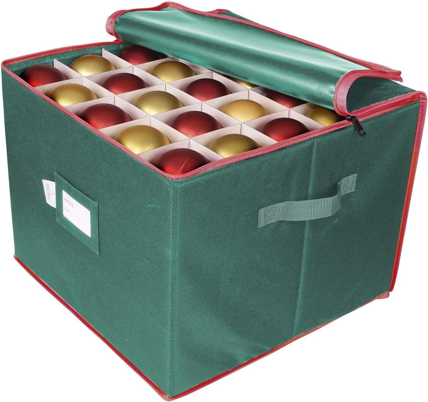 Weihnachtskugeln Aufbewahrungsbox, Grün