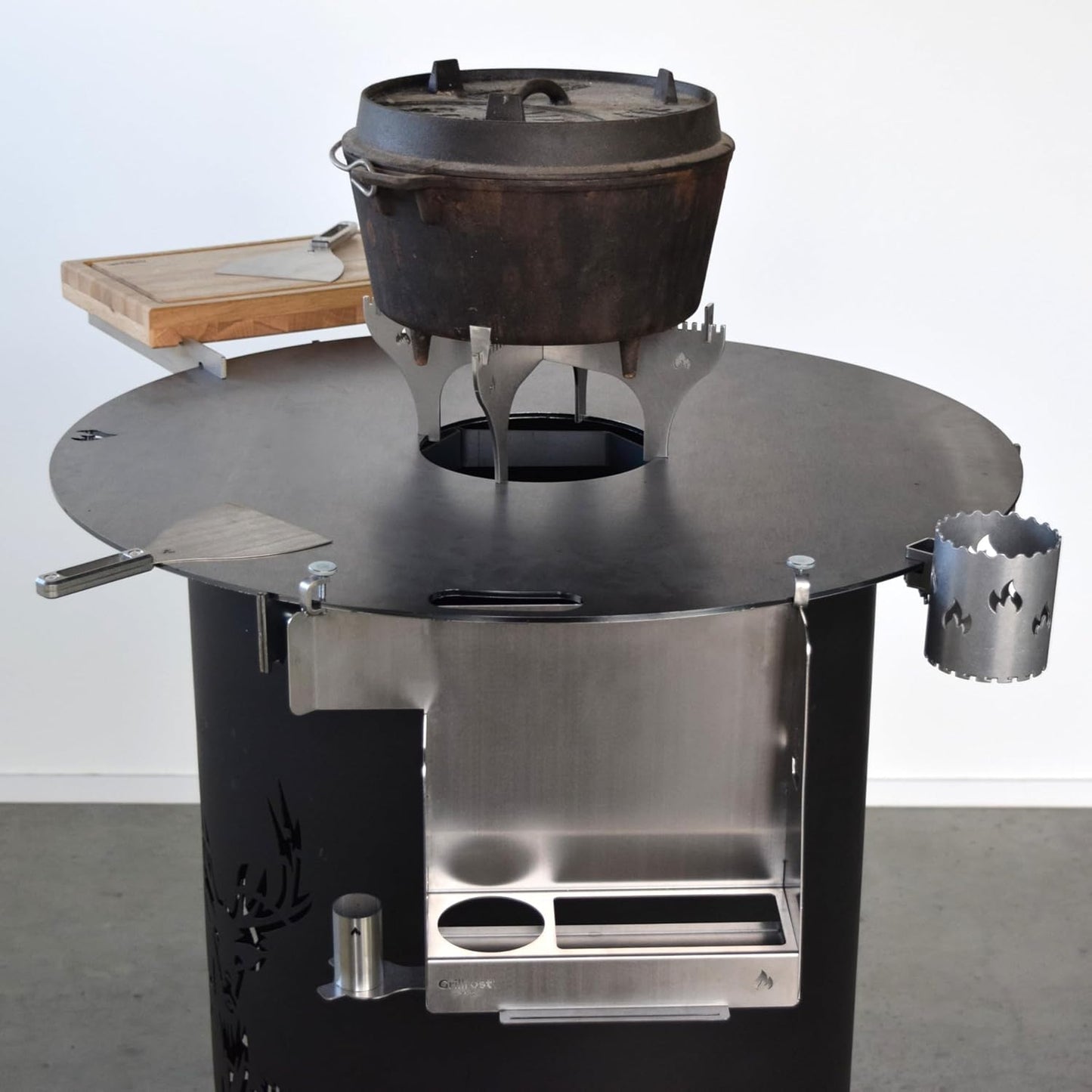 Dutch Oven Gestell für Feuerplatte, Dutch Oven Gestell für Feuerplatte