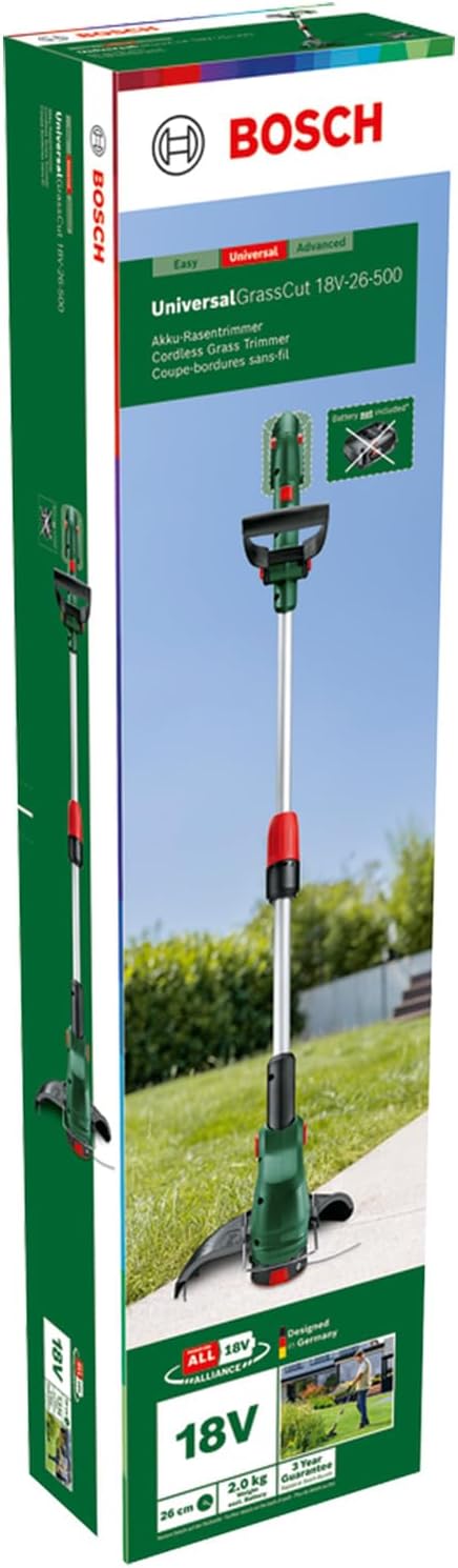 Akku-Rasentrimmer UniversalGrassCut 18V-26-500, Ohne Akku und Ladegerät, Universal