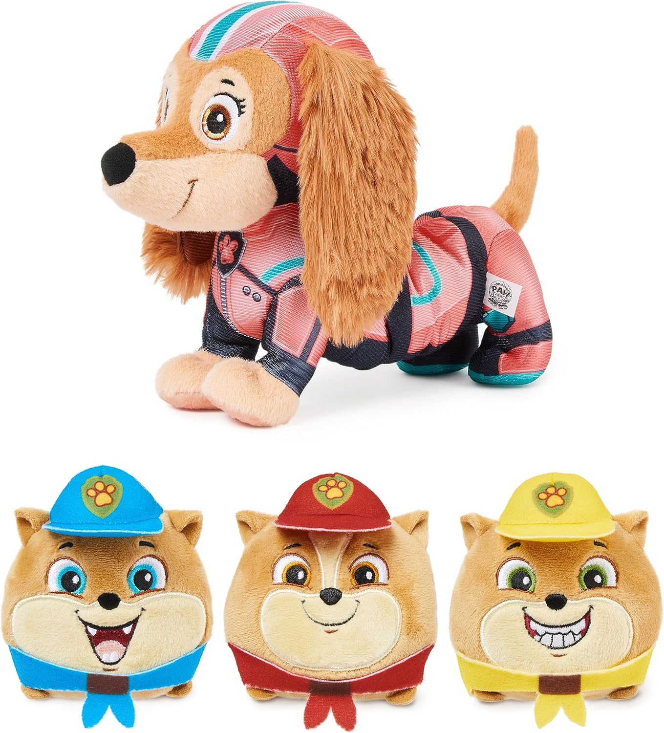 Paw Patrol Mighty Kinofilm Plüschfiguren-Set (4-teilig)