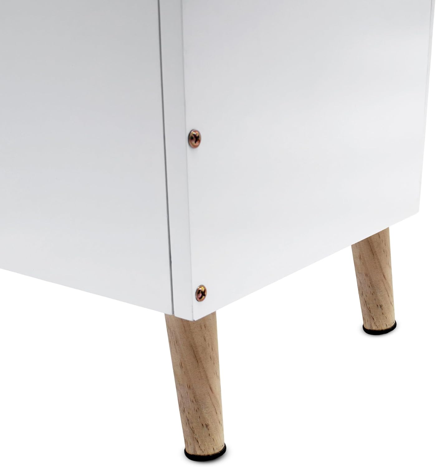 Kinder Aufbewahrungstruhe im Wolken-Design, Weiss