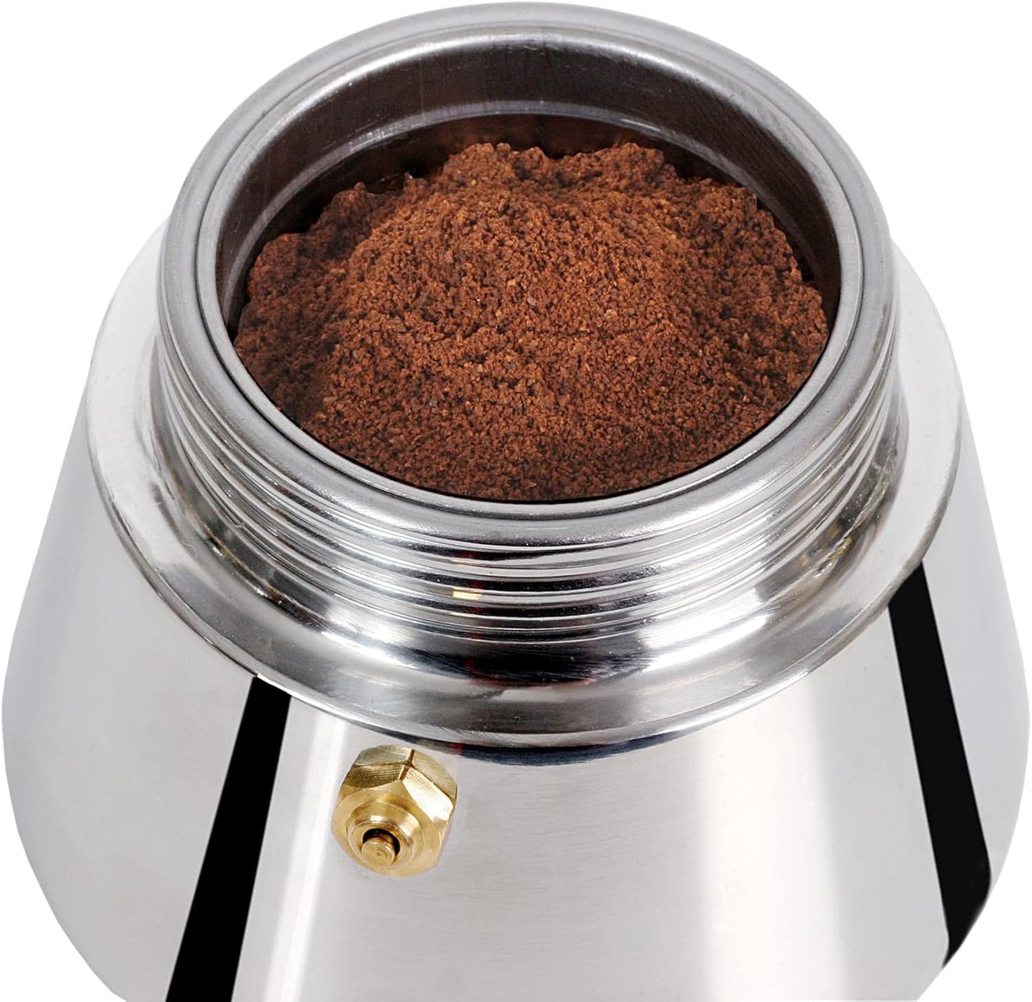 Premium Espressokocher für alle Herdarten (4 Tassen)