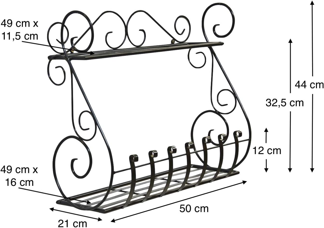 Wandblumenhalter Sebino