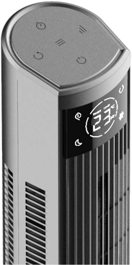 Turmventilatoren EnergySilence 9090 Skyline Ionic, Höhe 47" Schwarz