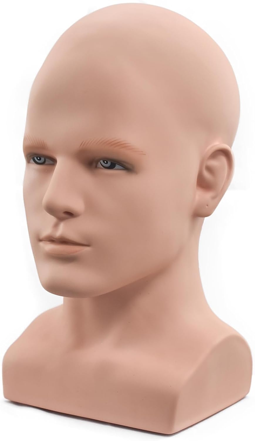 Herren-Mannequinkopf, Rund