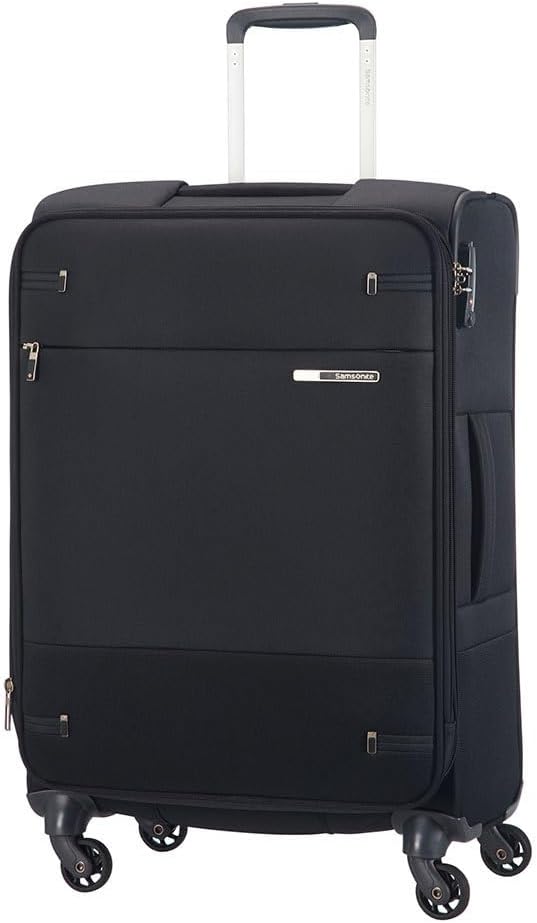 Base Boost Weichschalenkoffer, Schwarz, Spinner M - 66cm - 73.5 L