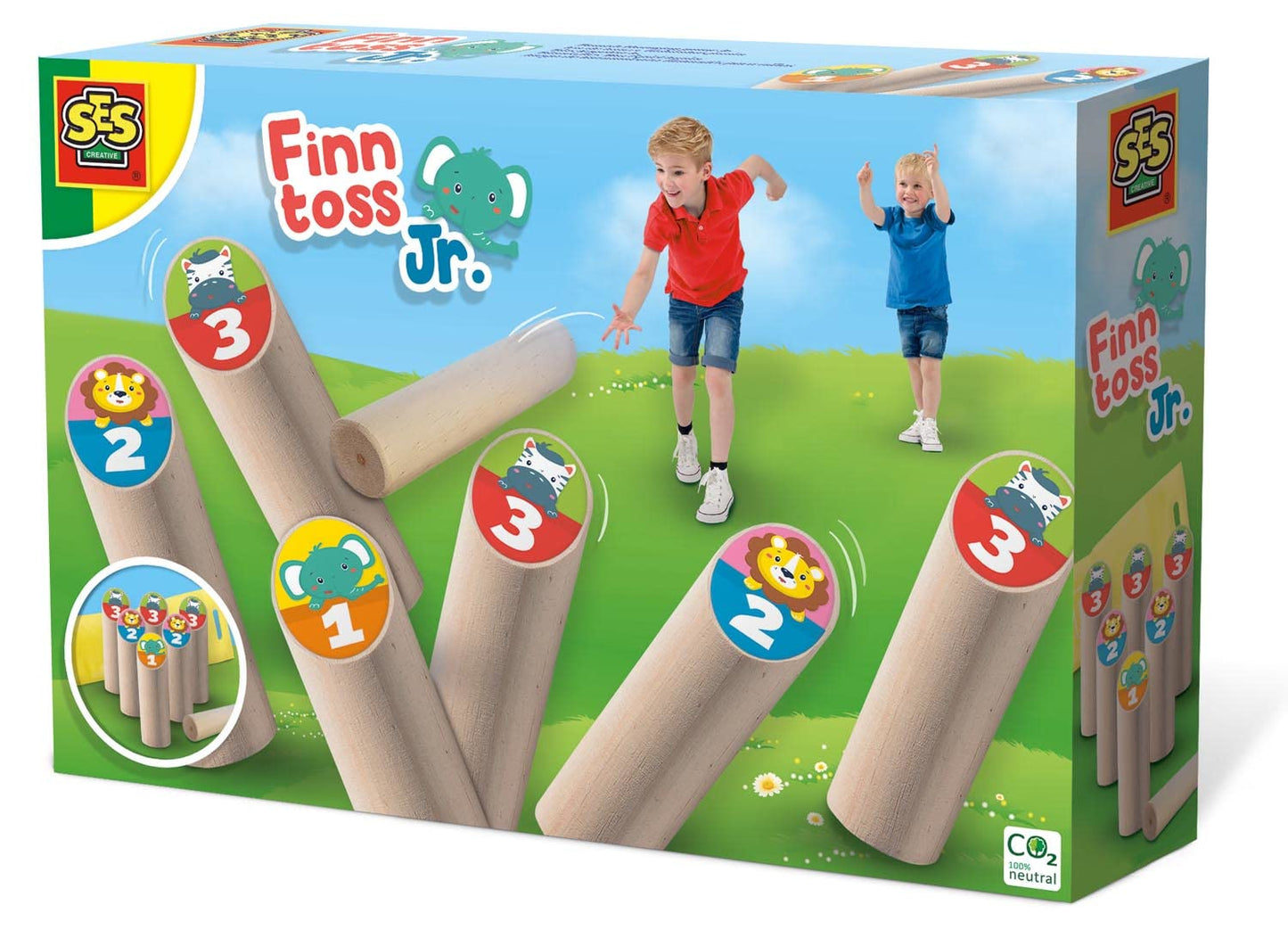 Fintoss - Finnischer Bowling-Junior, Wurfspiel Junior