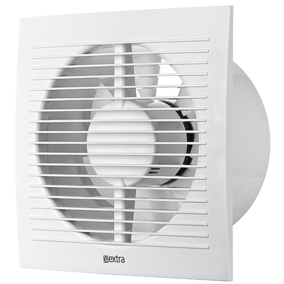 Badlüfter für effiziente Belüftung (150mm), Ø 150mm Weiss