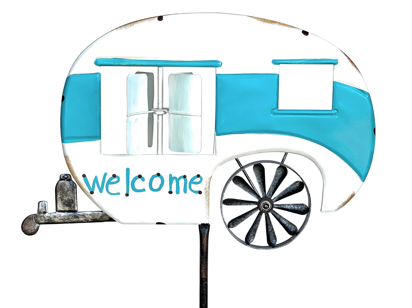 Gartenstecker Caravan 96103 mit Windspiel