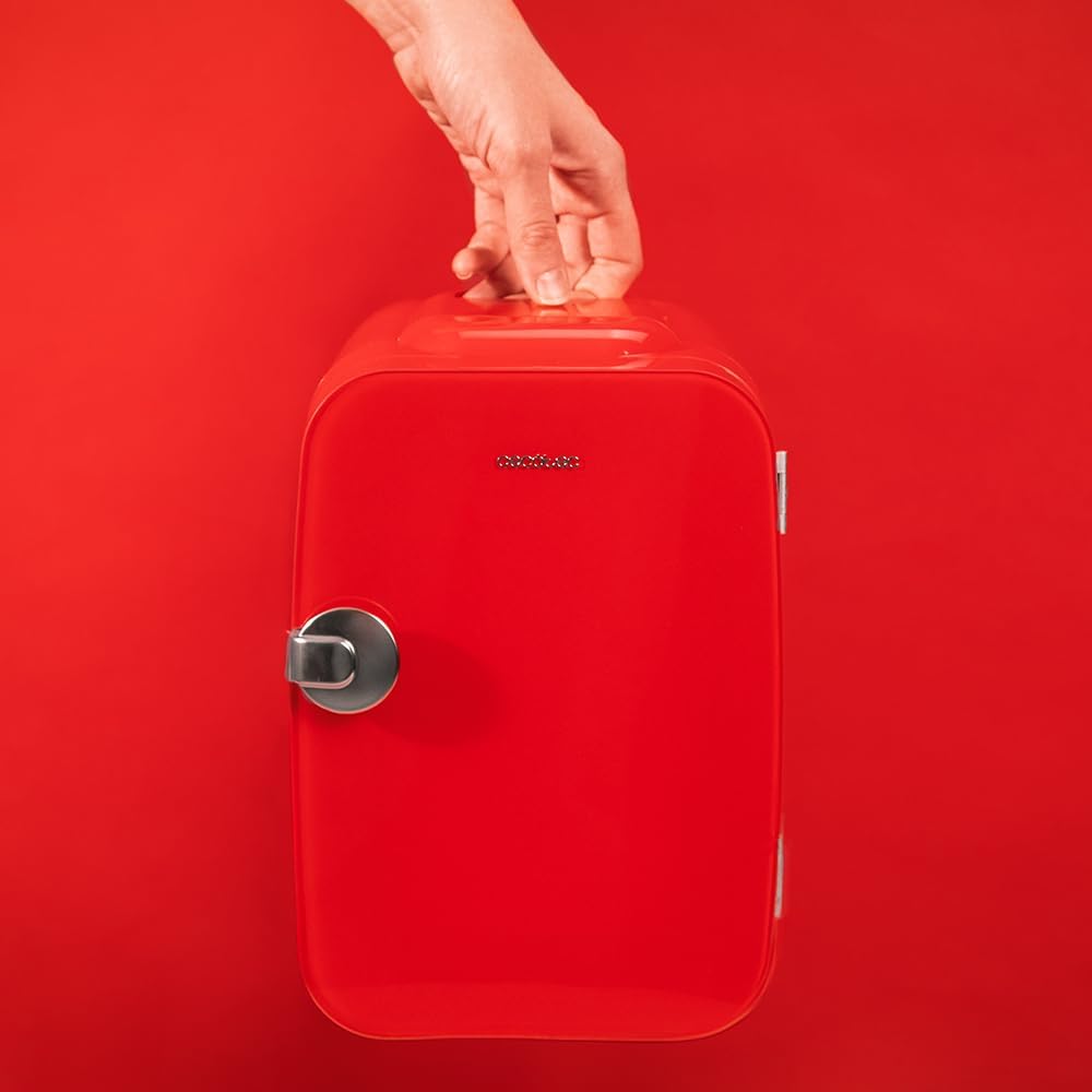 Mini-Kühlschrank mit Heizfunktion, 4 L | Río Rot
