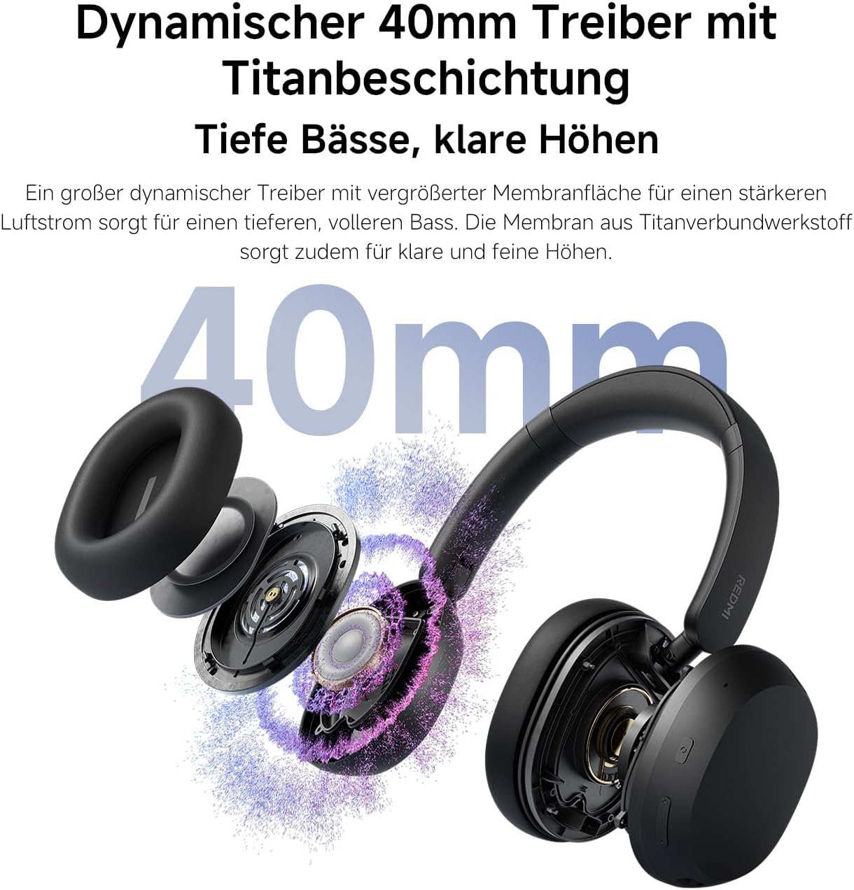 REDMI Headphones Neo, Black