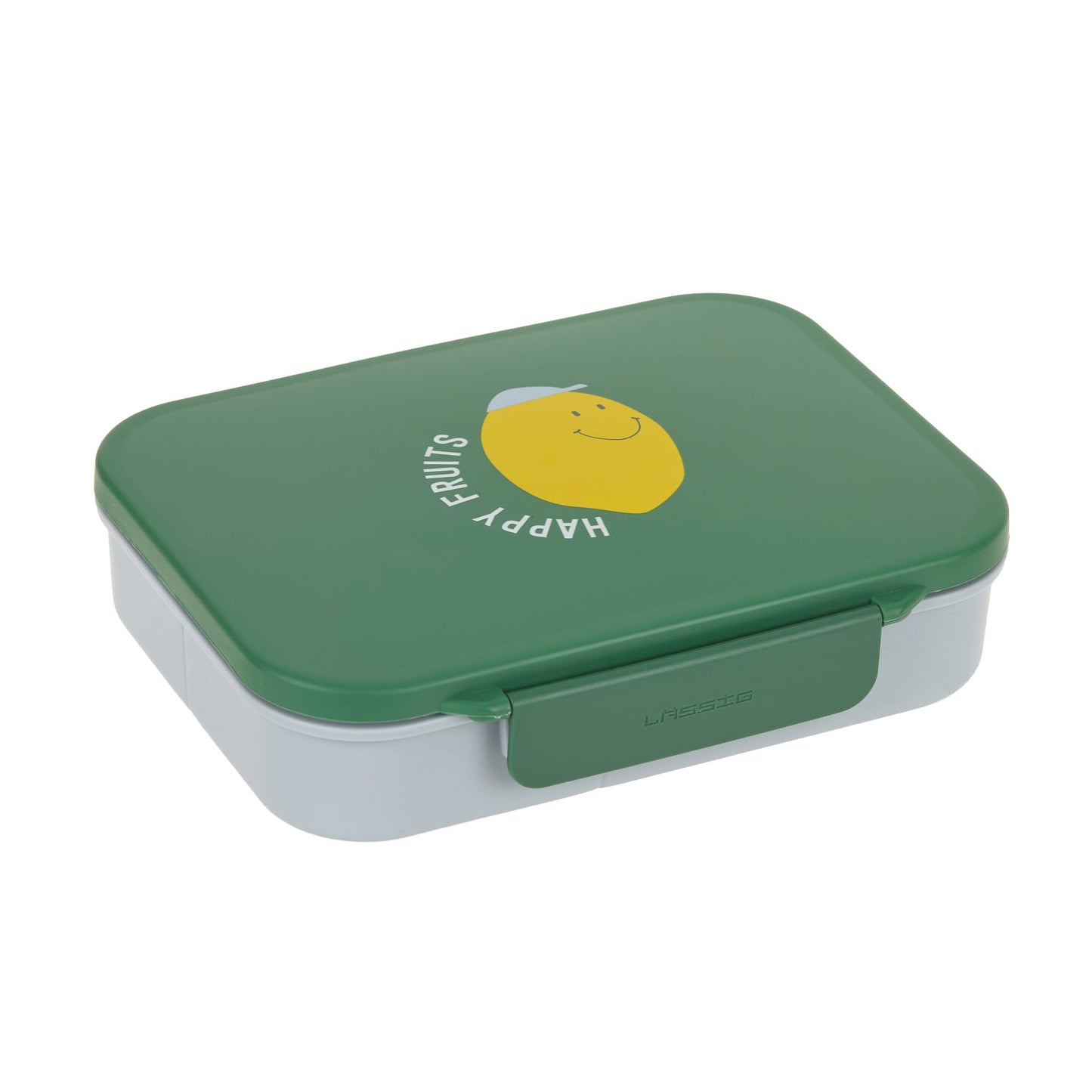 Happy Fruits Lemon Bento-Lunchbox für Kinder, Green/Lemon