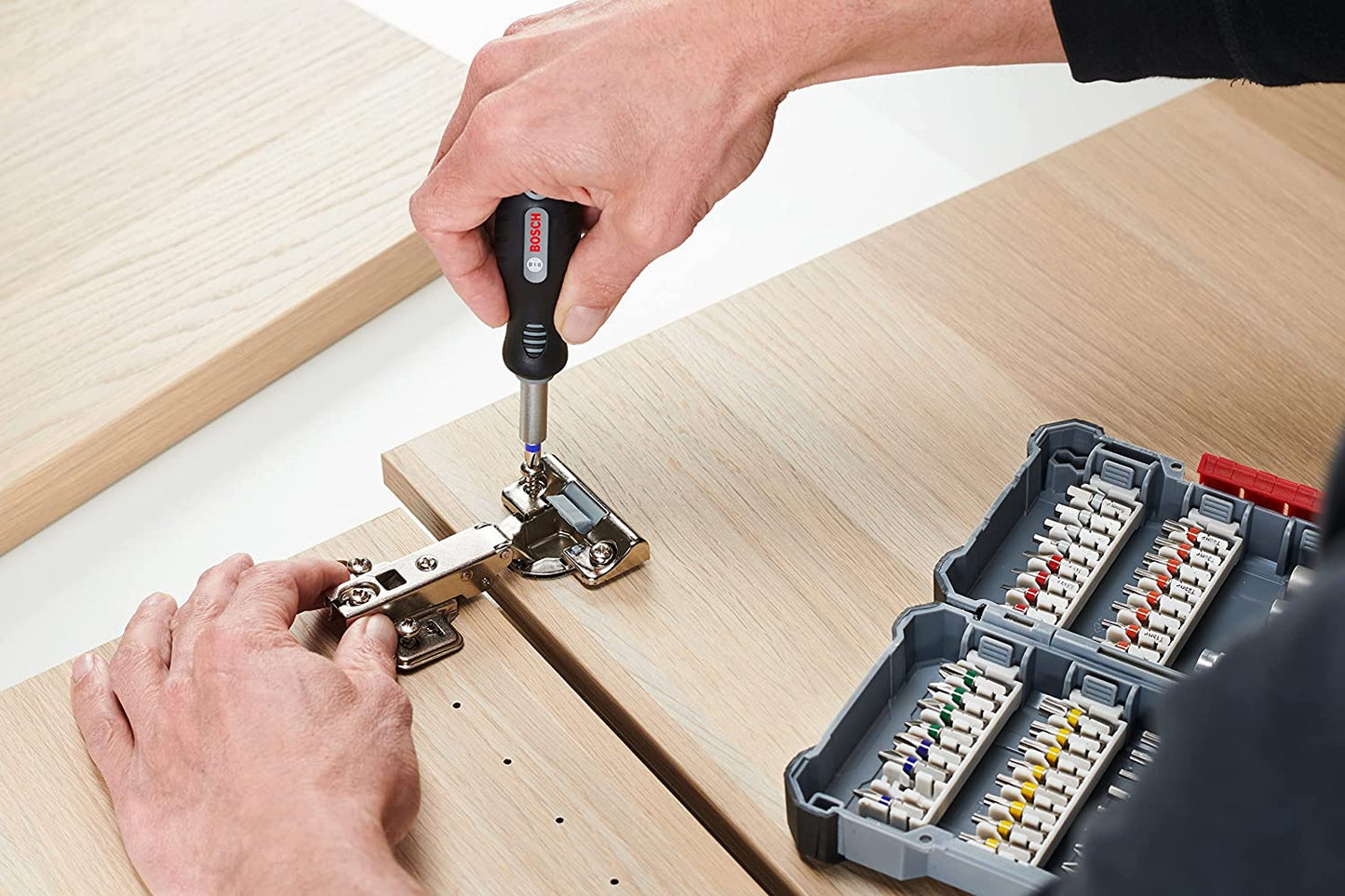 Pick & Click Bit-Satz "ExtraHard" + Griff, 45-teilig