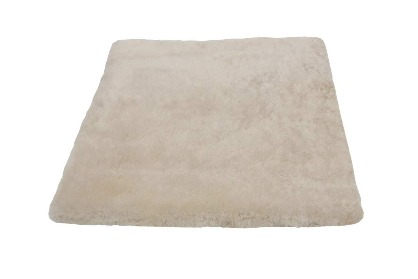 Sitzpolster aus Merino, Beige 40x40cm
