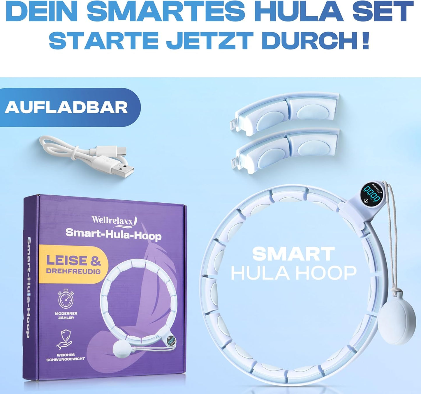 Smart Hula Hoop Reifen mit Zähler