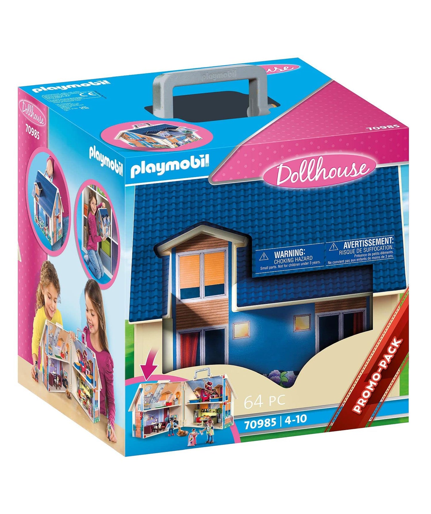 70985 Dollhouse Mitnehm-Puppenhaus, Konstruktionsspielzeug