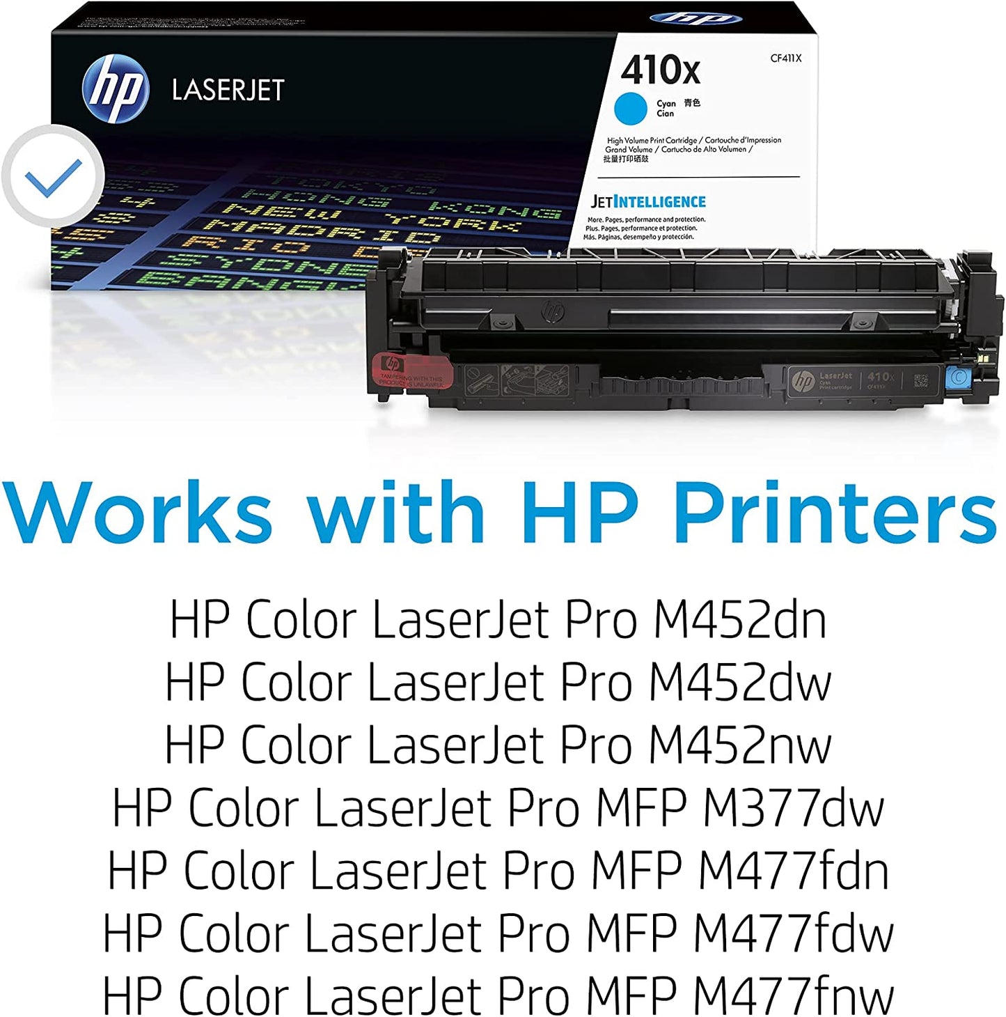 Toner cyan 410X (CF411X)