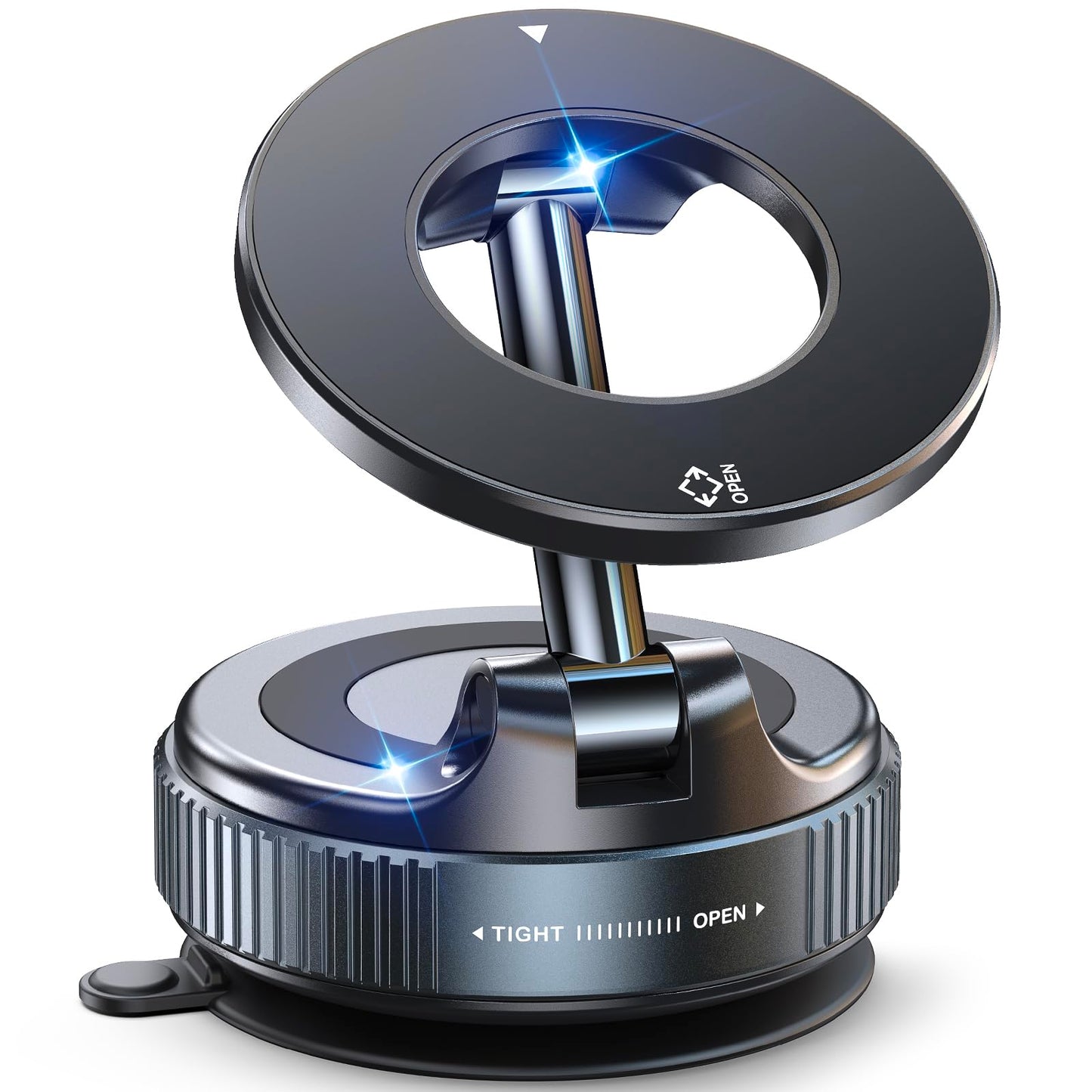 Magnetische Handyhalterung fürs Auto, 360° verstellbar, Schwarz
