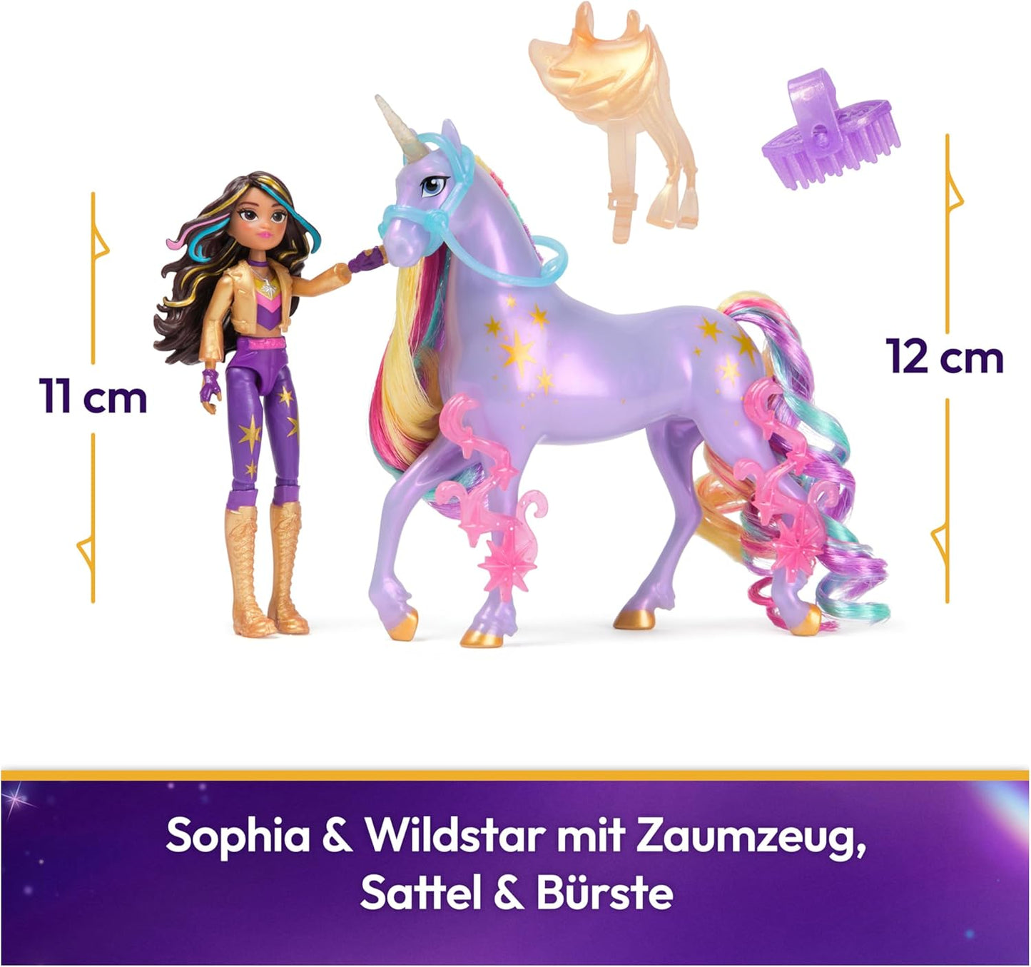 Sophia und Einhorn Wildstar