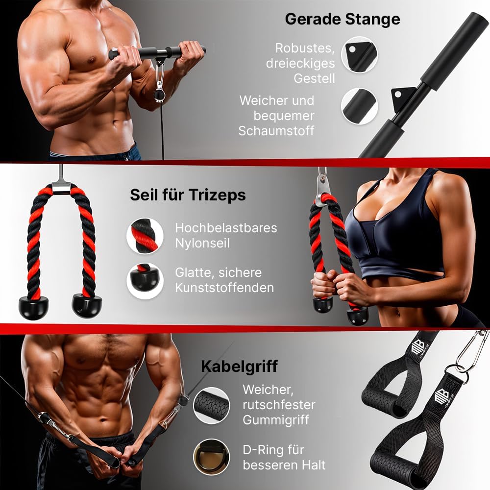Seilzug Fitness-Pulley System