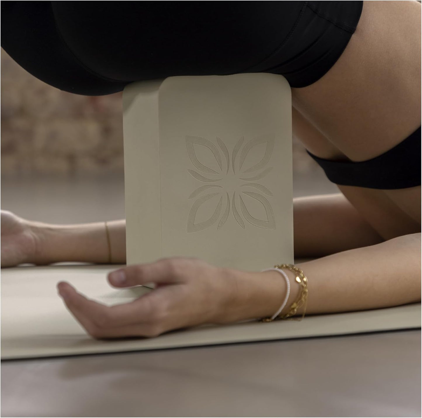 2er-Set Yoga Block, MILKY MARSHMALLOW