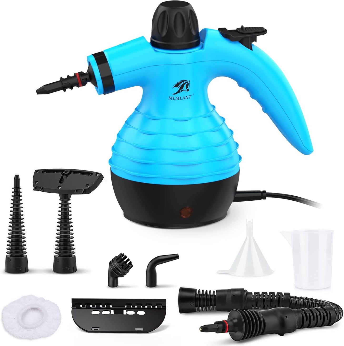 Dampfreiniger mit 9-teiligem Zubehör-Set