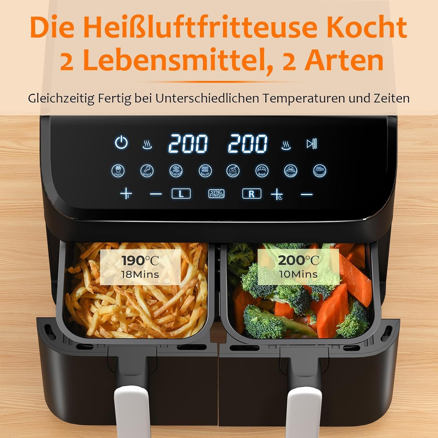 Dual Zone Airfryer