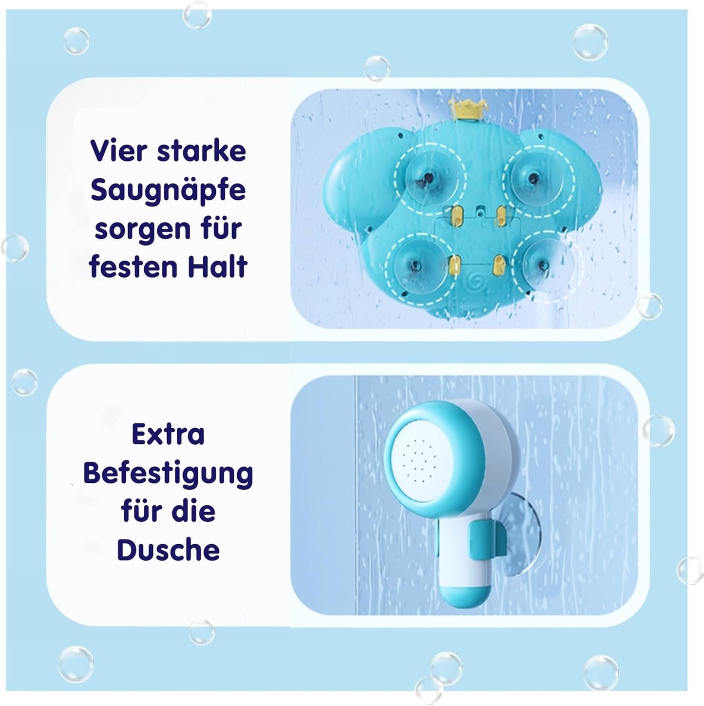 Badespielzeug Schaum-Elefant mit Musik & Seifenblasen