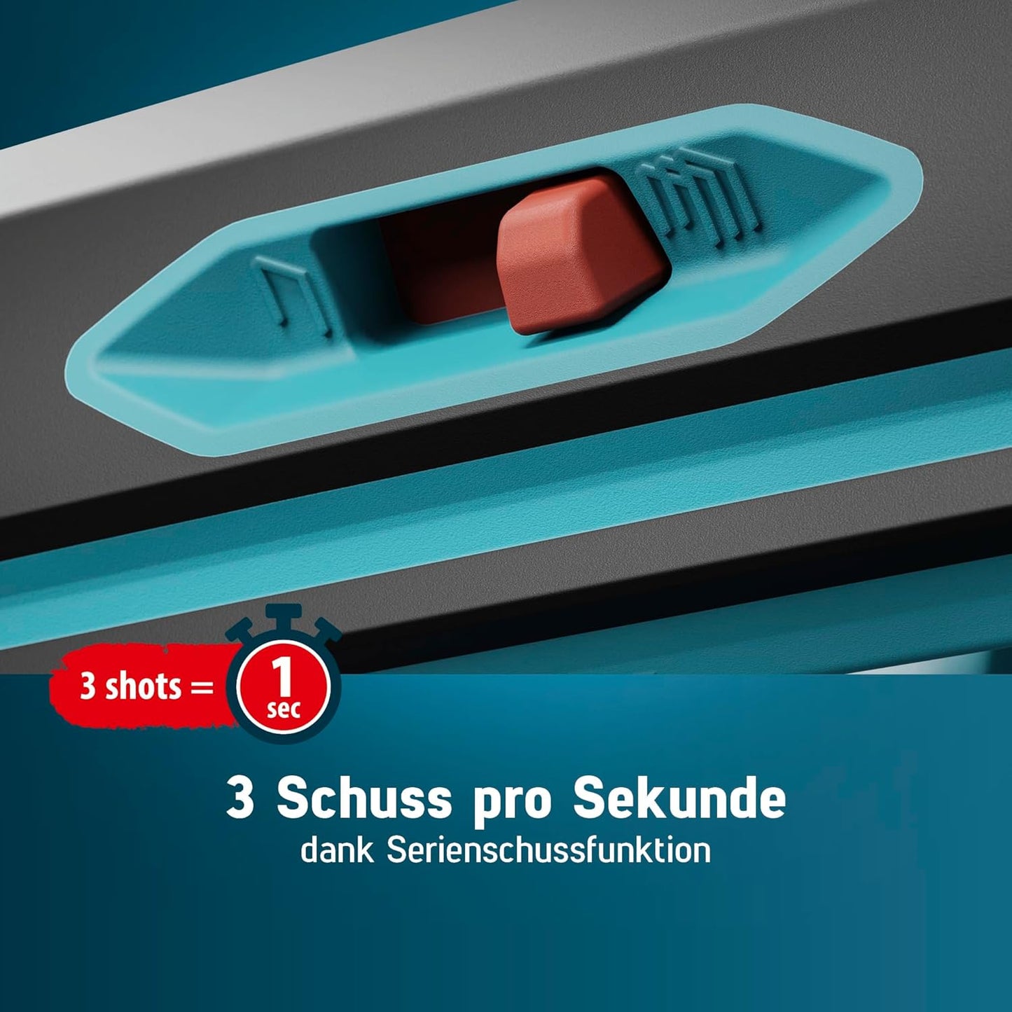 Akku Tacker J-551 031-0376 Set mit 25.000 Klammern, metaBOX Folientacker