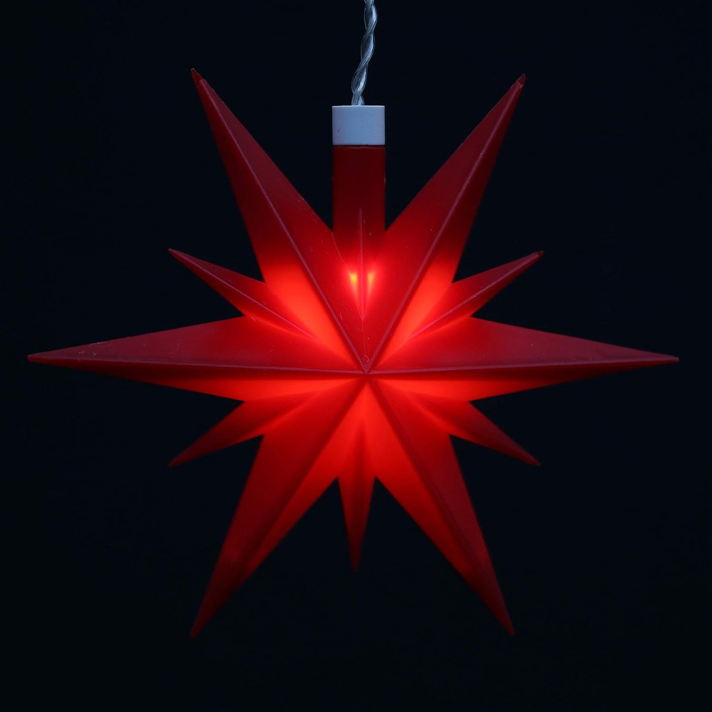 3er-Set Weihnachtssterne, 3er Set Gemischt, Batterie