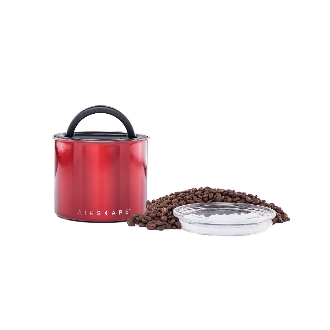 Airscape Kaffeebehälter mit luftdichtem Deckel, Apfel Rot Small